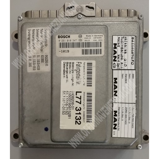 Centralina motore Bosch 0281001322 Man