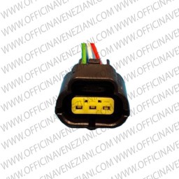 Connettore elettrico con briglia –3 pin –