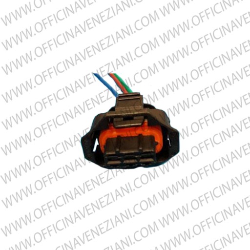 Connettore elettrico con briglia –3 pin –