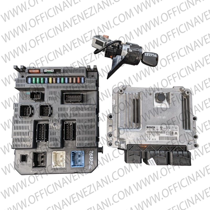 Kit completo centralita Peugeot 207 0261201505 | 9663798380